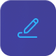 Stift-Icon als Symbol für Bearbeitung und Anpassung